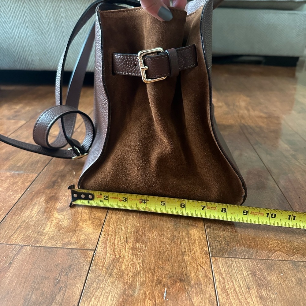 ANNA PAOLA VIRAL GENUINE
ITALIAN LEATHER & SUEDE TOTE NWT - Picture 10 of 10